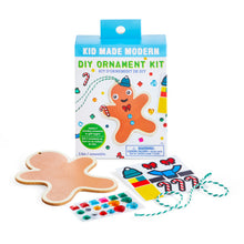 Load image into Gallery viewer, Kid Made Modern DIY Ornament Kits - Gingerbread Man