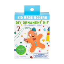 Load image into Gallery viewer, Kid Made Modern DIY Ornament Kits - Gingerbread Man