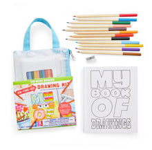 Load image into Gallery viewer, Kid Made Modern On-The-Go Drawing Kit