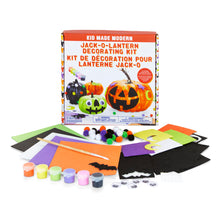 Load image into Gallery viewer, Kid Made Modern Jack O Lantern Decorating Kit