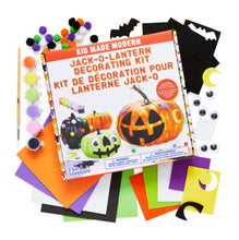 Load image into Gallery viewer, Kid Made Modern Jack O Lantern Decorating Kit