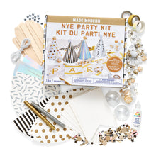 Load image into Gallery viewer, Kid Made Modern New Years Eve Party Kit