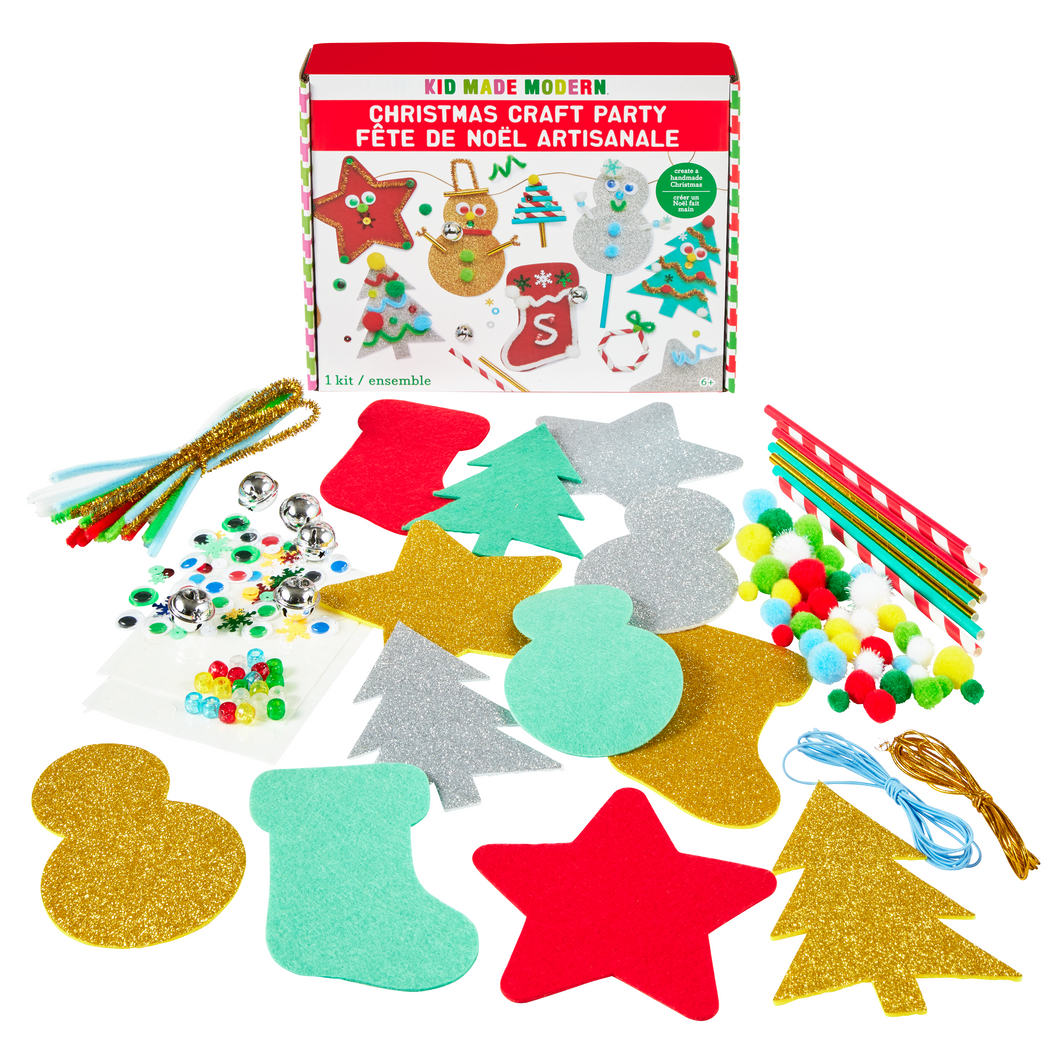 Kid Made Modern Christmas Craft Party