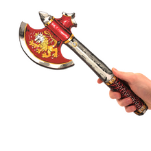 Load image into Gallery viewer, Liontouch Pretend-Play Foam Noble Knight Axe - Red