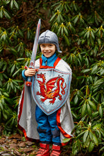 Load image into Gallery viewer, Liontouch Pretend-Play Dress Up Costume Amber Dragon Knight Shield