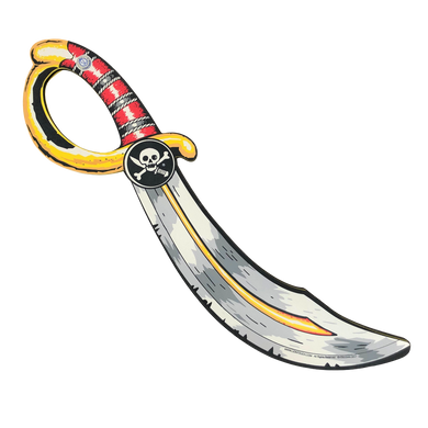 Liontouch Pretend-Play Foam Pirate Sabre
