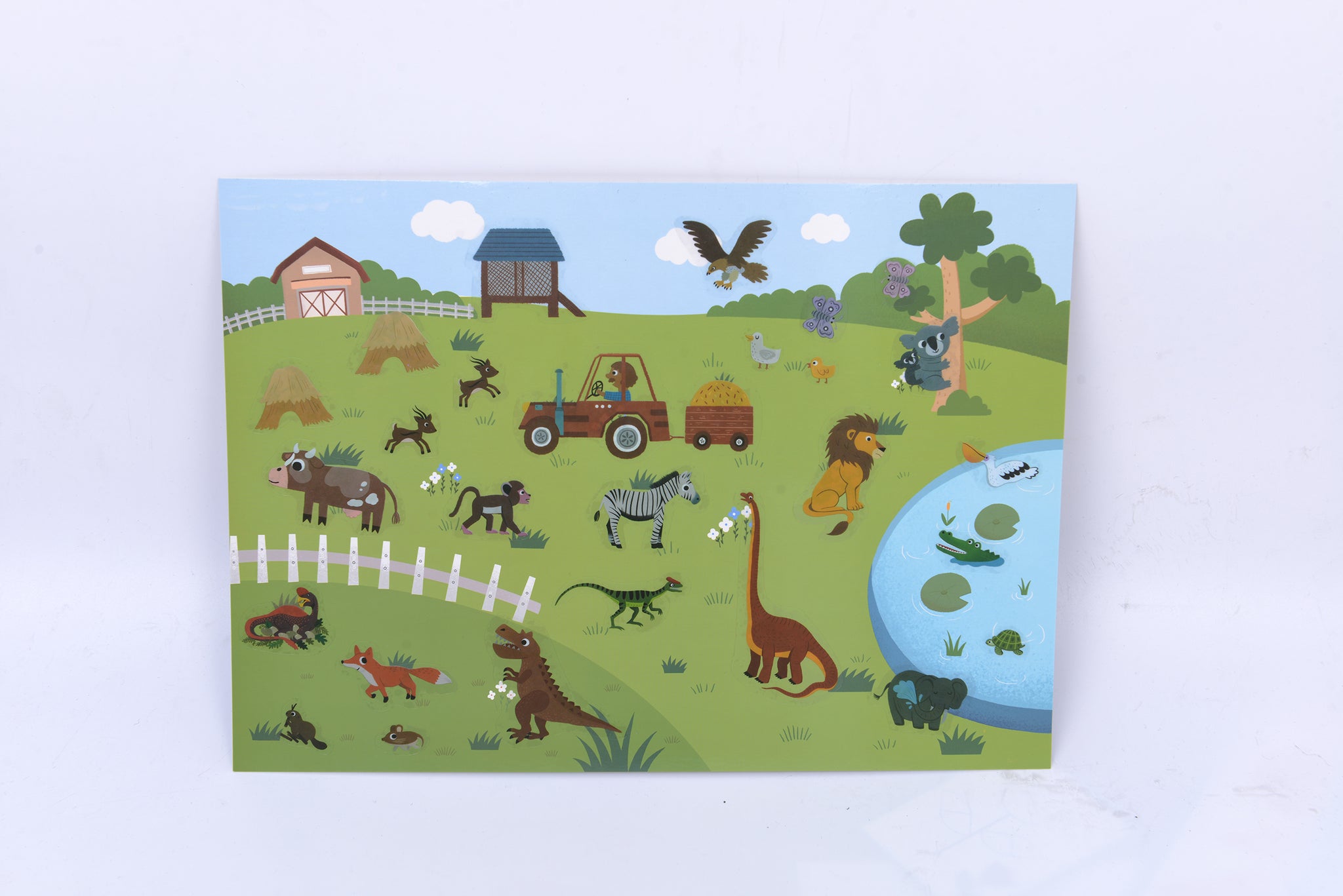 Mideer Reusable Sticker Activity Pads: 200-piece Animals – Hotaling