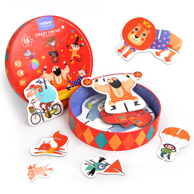 Mideer 3-D Creative Stacking Puzzle Crazy Circus