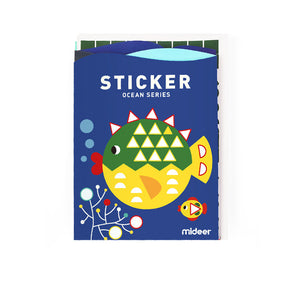 Mideer Sticker Book Kit – Ocean Series