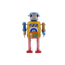 Load image into Gallery viewer, Mr &amp; Mrs Tin Electro Bot